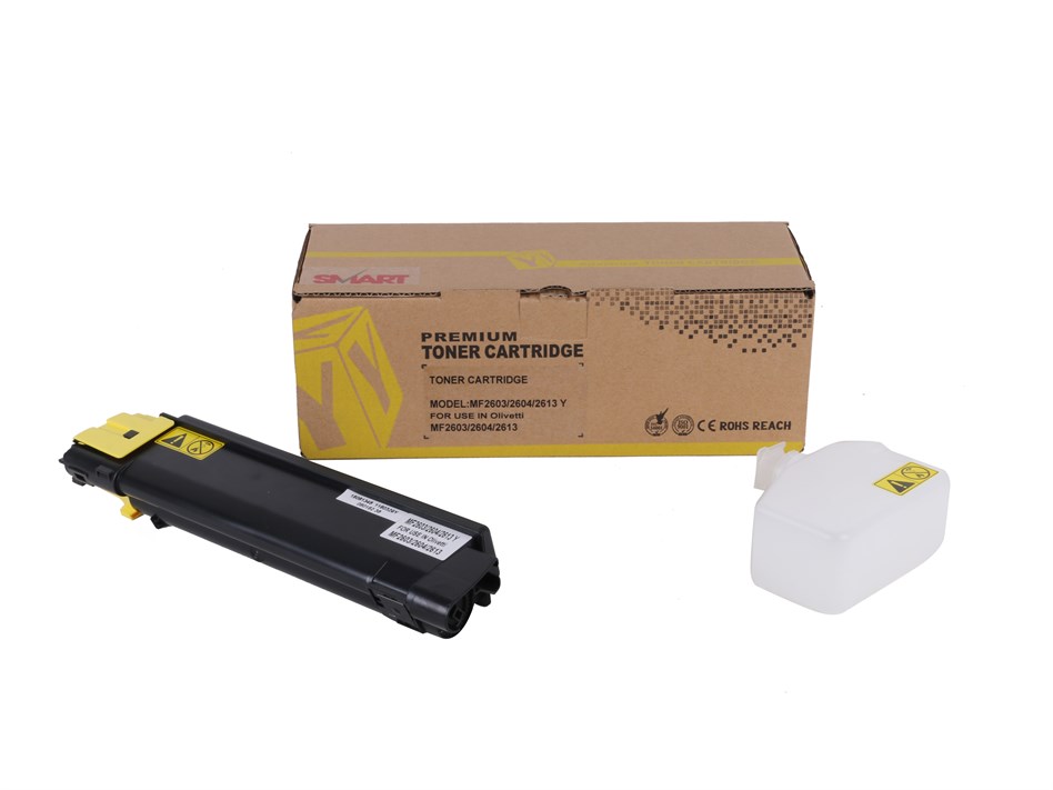 Olivetti MF-2603 2614 Smart Sarı Toner D-Color MF-2604  MF-2613 MF-2026