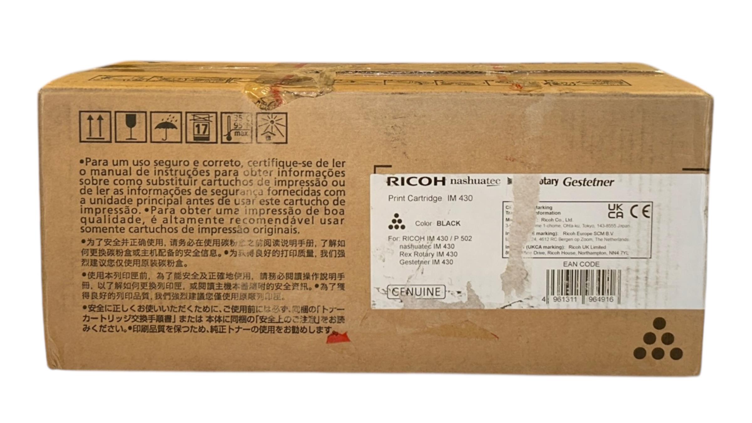 Ricoh IM-430F Orijinal Toner P502 419079