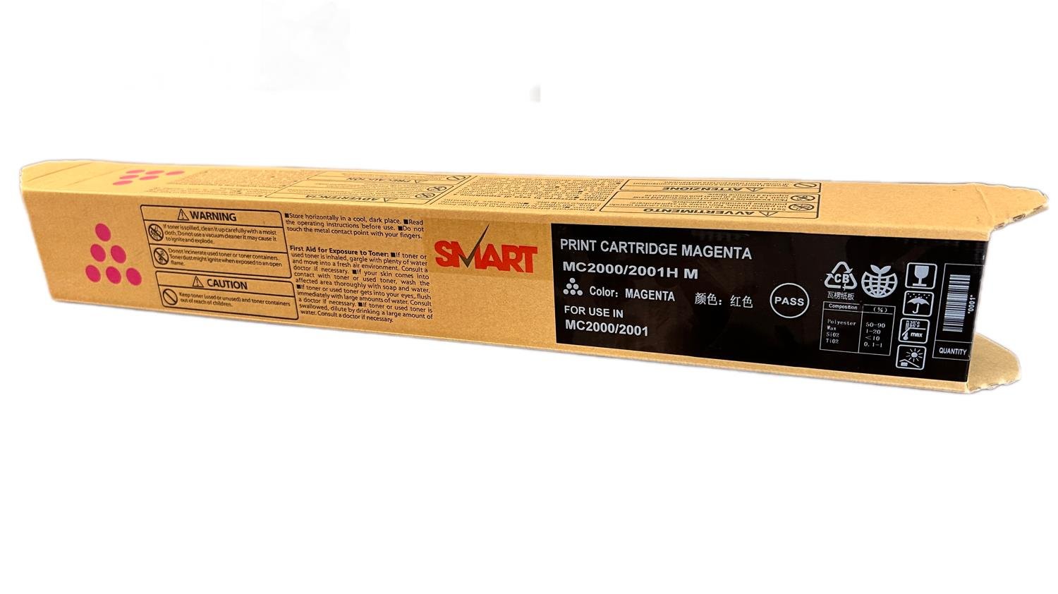 Ricoh MC 2000 MC 2001 Smart Kırmızı Toner