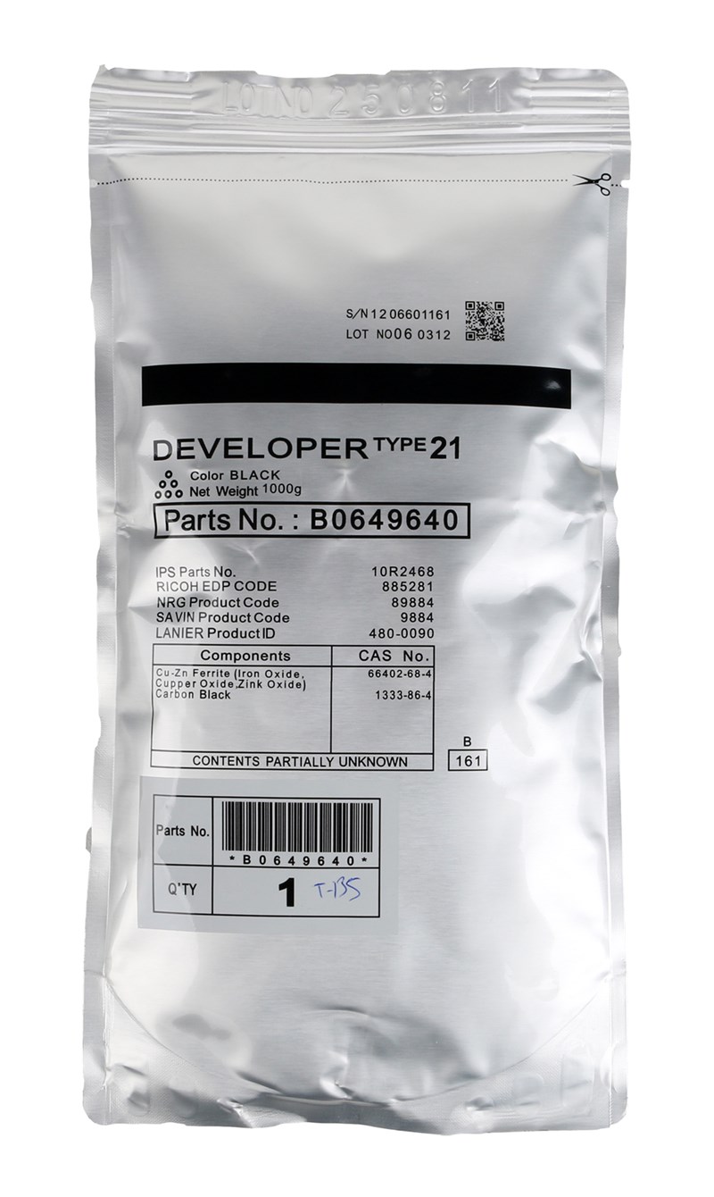 Ricoh TYPE-27 Muadil Developer (MP-1350-1100-9000 DSM-7135) (B234-9640)