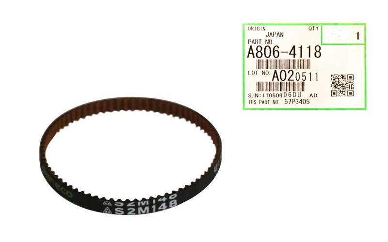 Ricoh MP-7500 Orjinal Timing Belt Aficio 2060-2075-8001 (A806-4118)