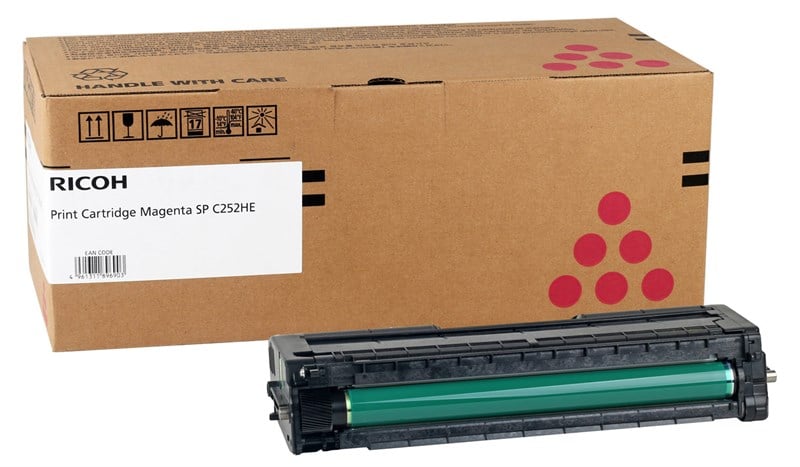 Ricoh SP-C 252HC Orjinal Kırmızı Toner (407718) (6.000 Sayfa)