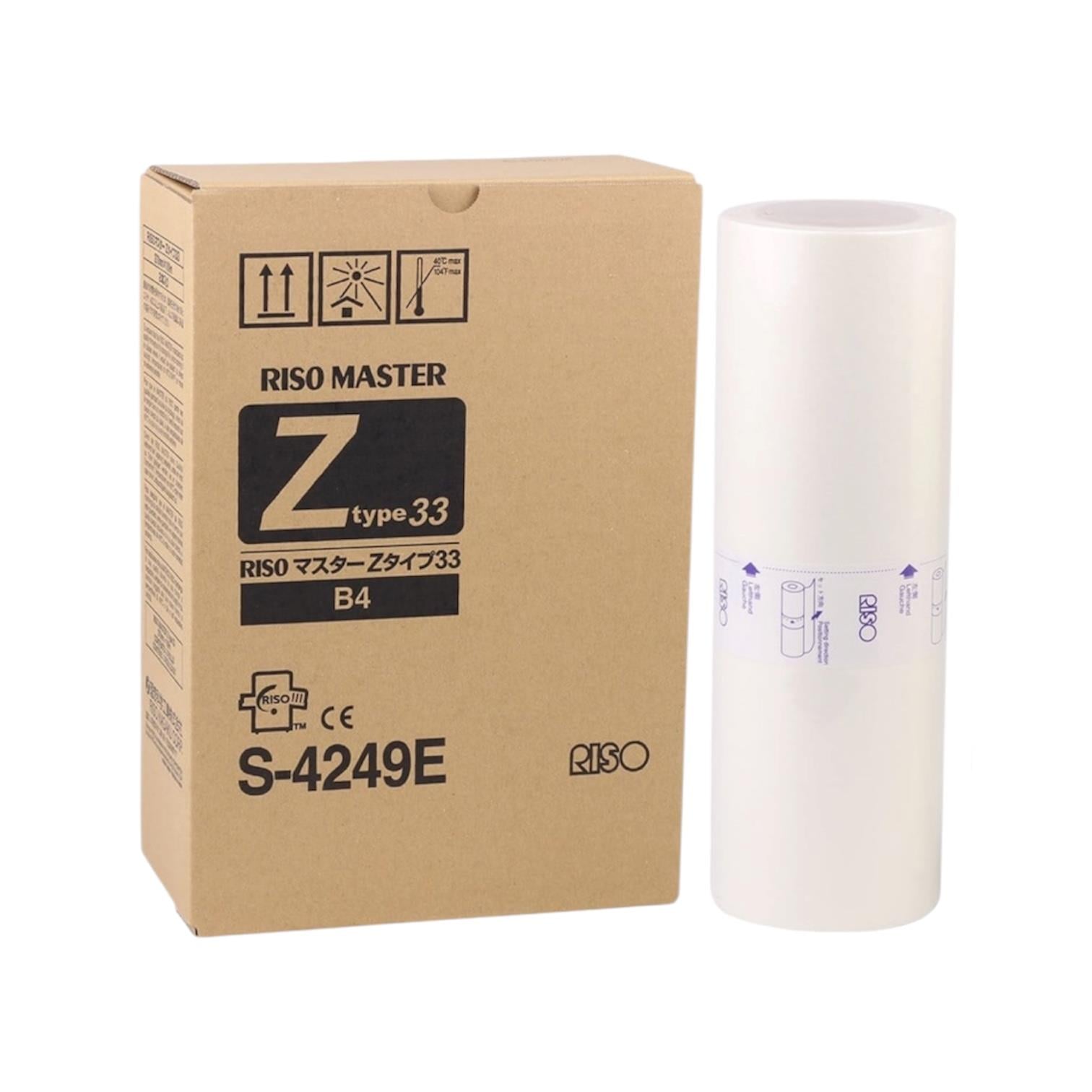 Riso S-4249 S-8133 Orjinal B4 Master RZ200 RZ230 RZ370 RZ770 (Adet