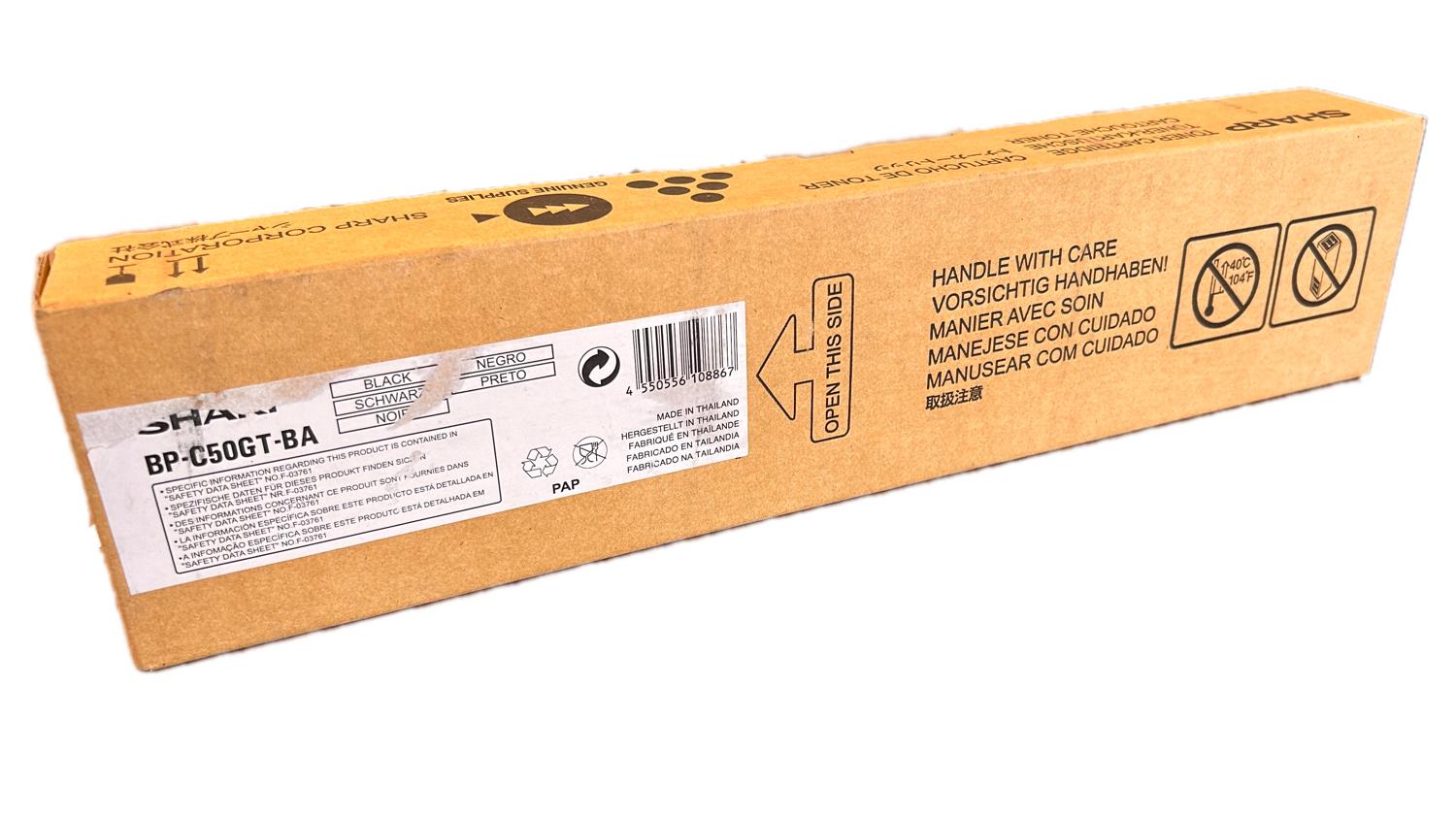 Sharp BP-C50GT-BA Orijinal Siyah Toner BP-C530 BP-C540 BP-C535 BP-C545