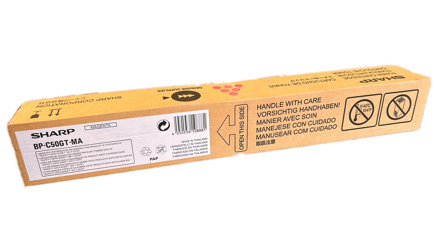 Sharp BP-C50GT-MA Orijinal Kırmızı Toner BP-C530 BP-C540 BP-C535 BP-C545