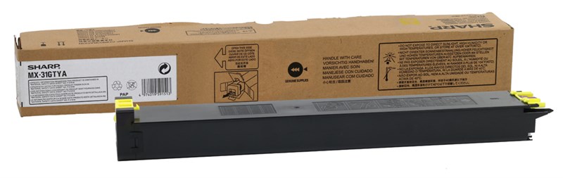 Sharp MX-31GTYA Orjinal Sarı Toner MX2600-2301-3100-4100-4101-5000-5001-5100