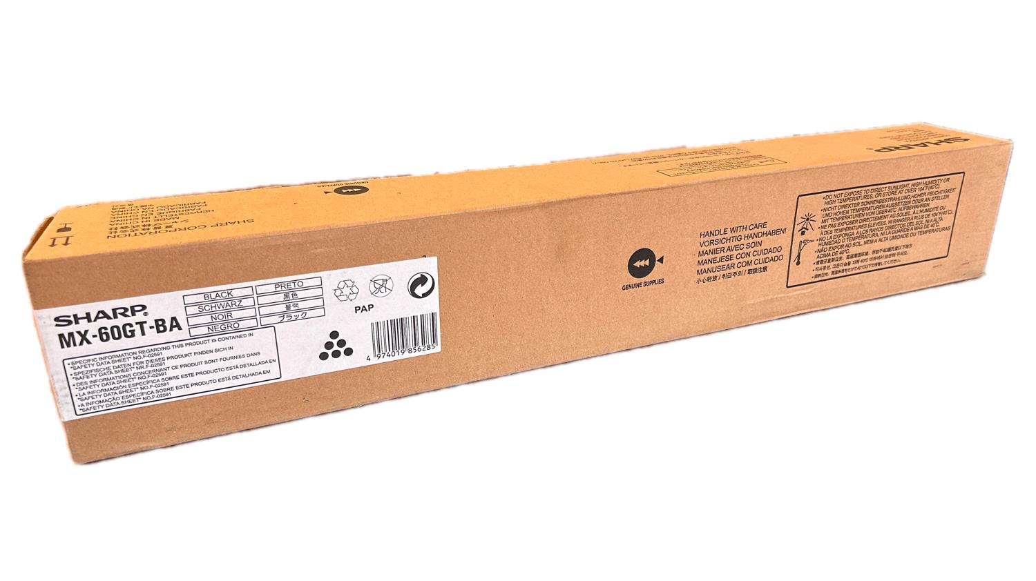 Sharp MX-60GT-BA Orijinal Siyah Toner MX-3050 3570 4070 5050 5070 MX-6000 Serisi