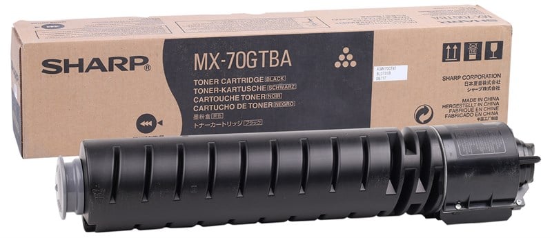 Sharp MX-70GTBA Orjinal Siyah Toner MX-5500N-7001N-6200-7000N