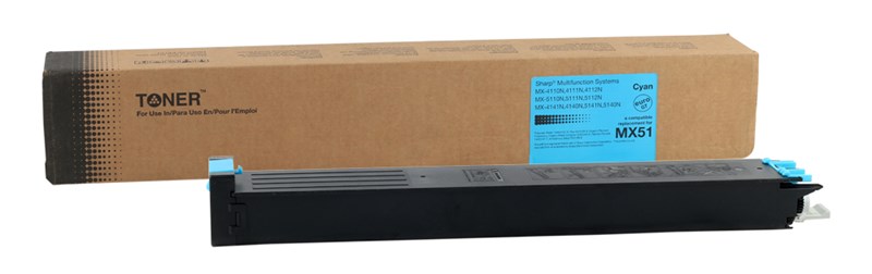 Sharp MX-51GTCA Smart Mavi Toner MX-4110-4111-4112-4140-5110-5112-5140