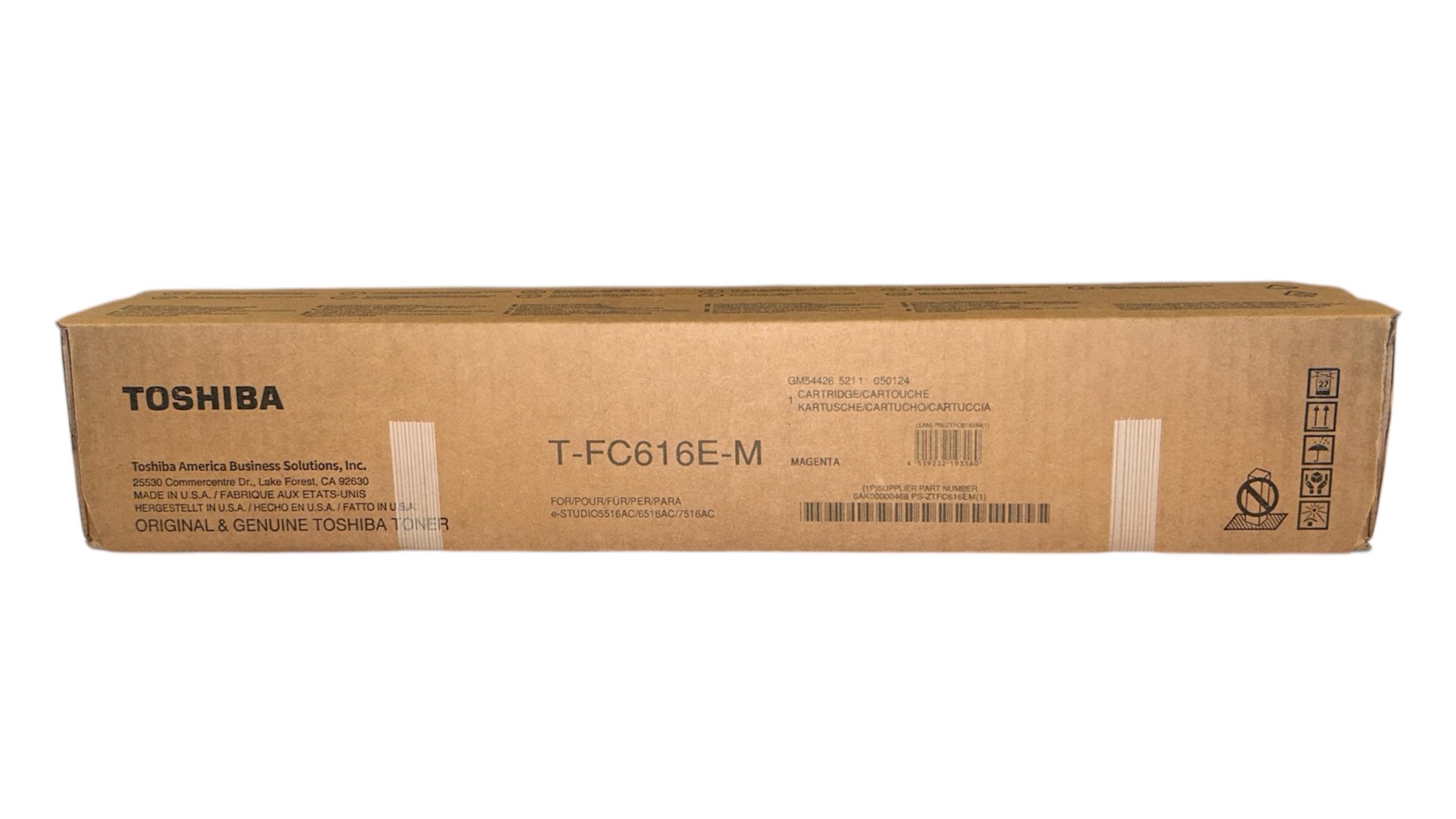 Toshiba T-FC616E-M Orijinal Kırmızı Toner E-Studio 5516AC 6516AC 7516AC 7616AC