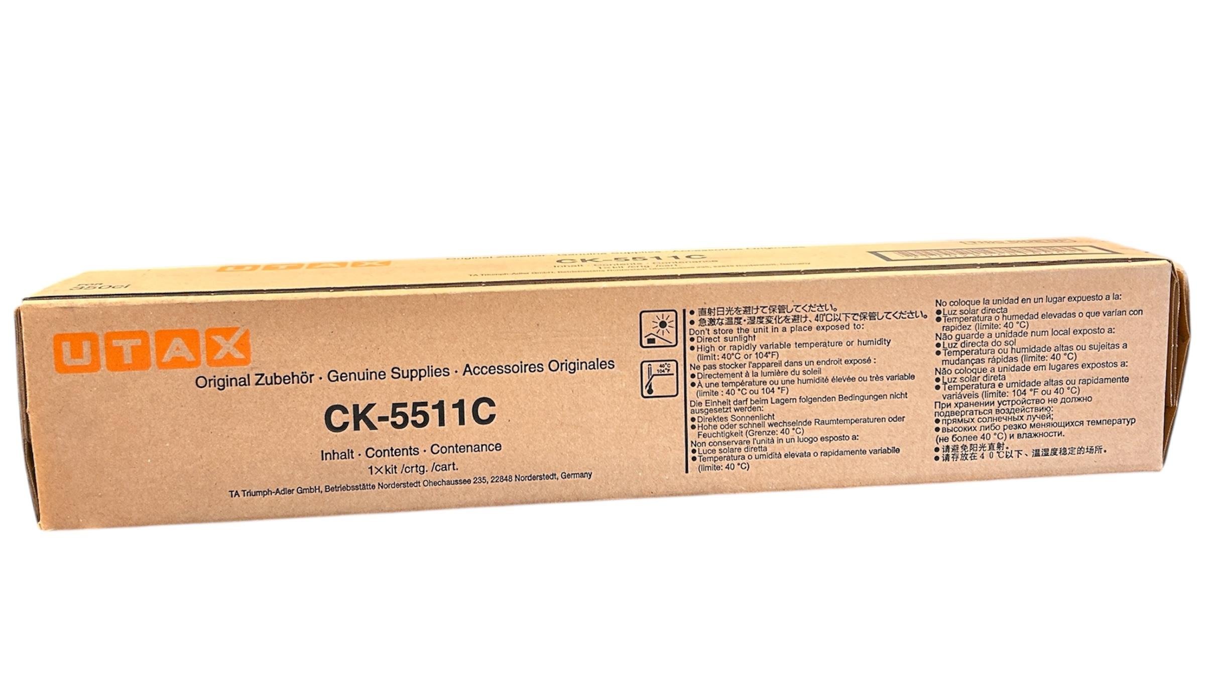 Utax CK-5511 Orjinal Mavi Toner 350ci  352ci