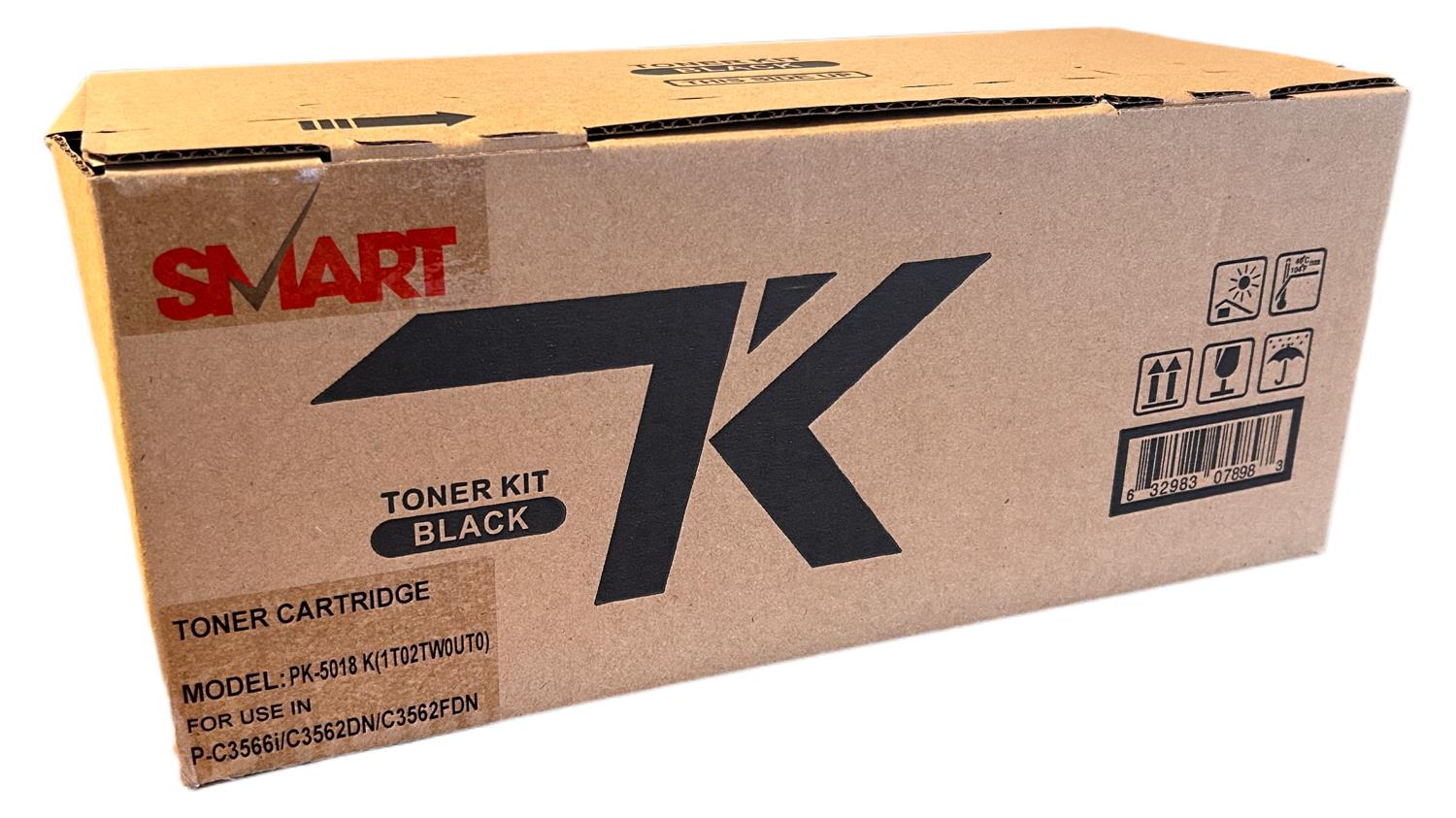 Utax PK-5018 Smart Siyah Toner PC3562  PC3566