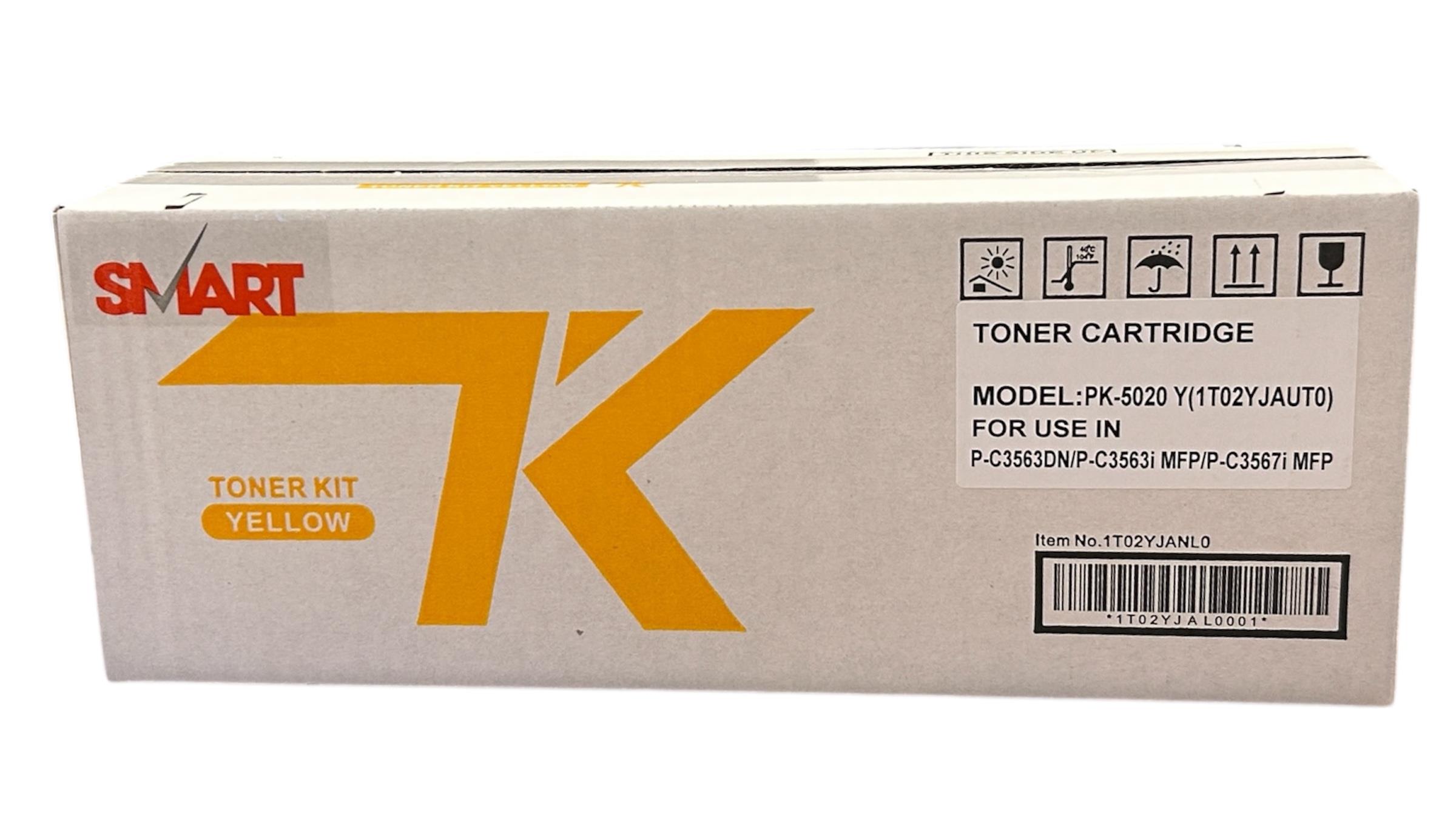 Utax PK-5020 Smart Sarı Toner P-C 3563i 3567i