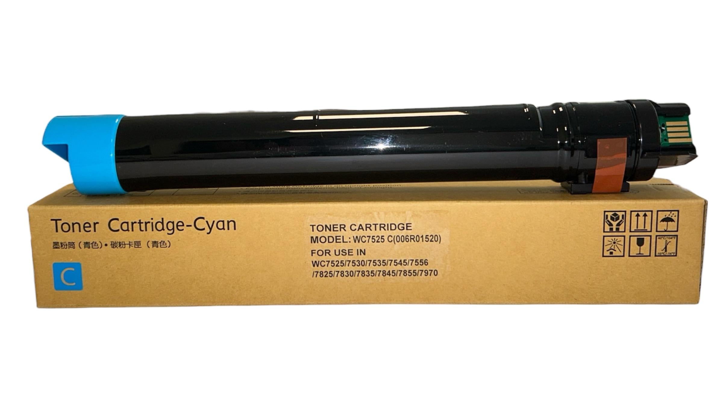 Xerox 7525 Smart Toner Mavi WC 7545  7530  7535  7545  7556 7835  006R01520