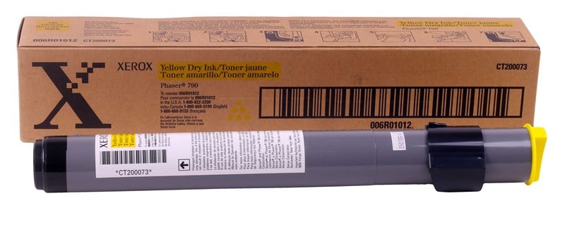 Xerox 790 Orjinal Sarı Toner (006R01012) (6.000 Sayfa)