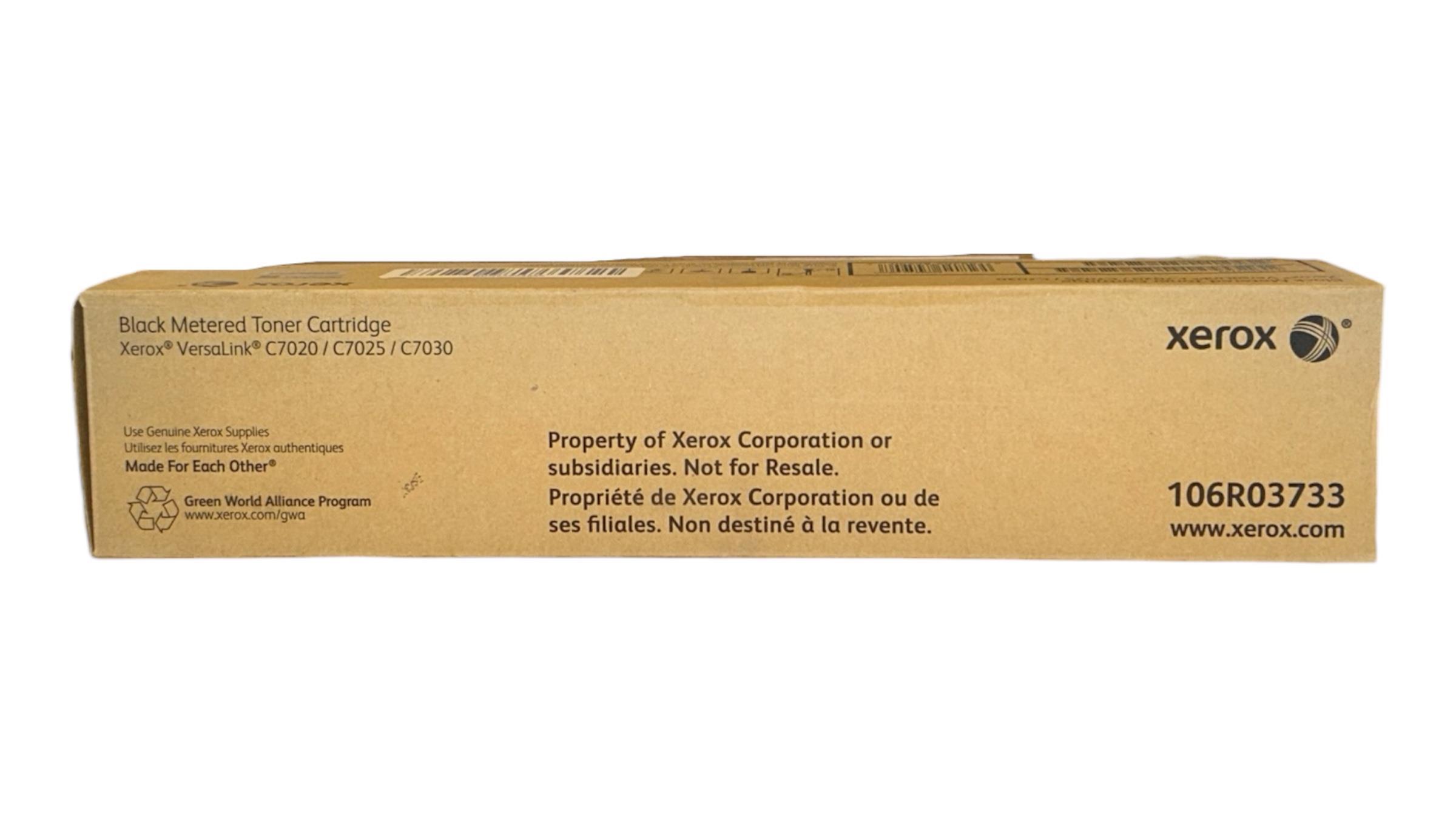 Xerox VersaLink C 7020 Orijinal Siyah Toner C 7025  C 7030 C 7035 106R03745