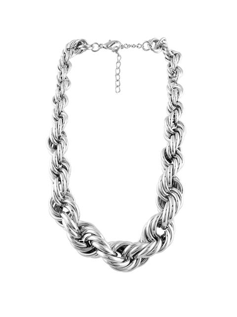 Burgulu Kolye - Silver