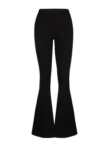 Arkası Yırtmaç Detaylı Pantolon - Siyah