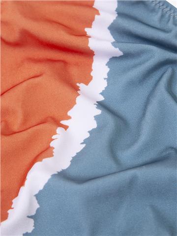 Batik Rengi Yüzücü Bikini Takımı - Mavi