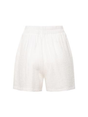 Beli Lastikli Şort - Beyaz
