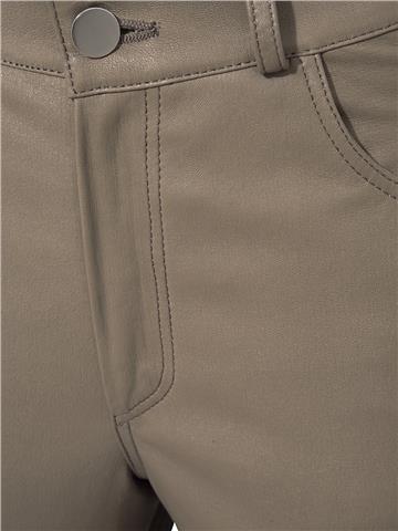 Deri Pantolon - Vizon