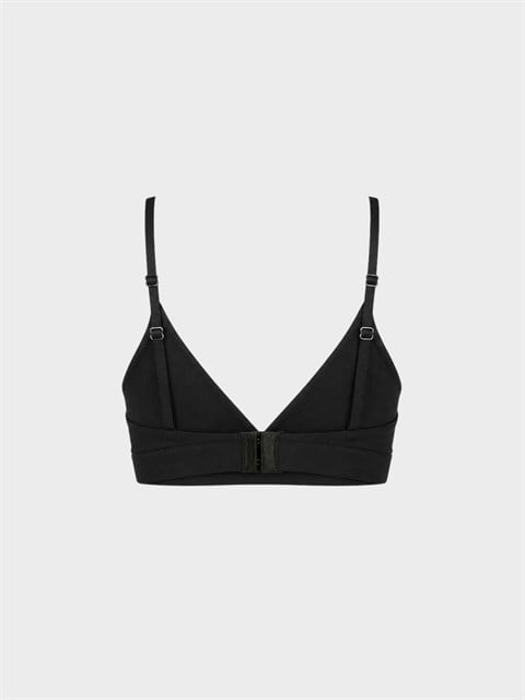 Ultra Esnek Kumaş Bralet - Siyah