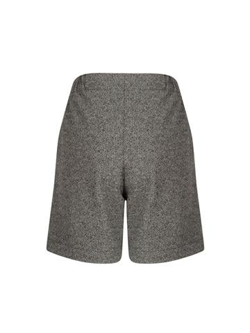 Kırçıllı Dokuma Şort - Siyah