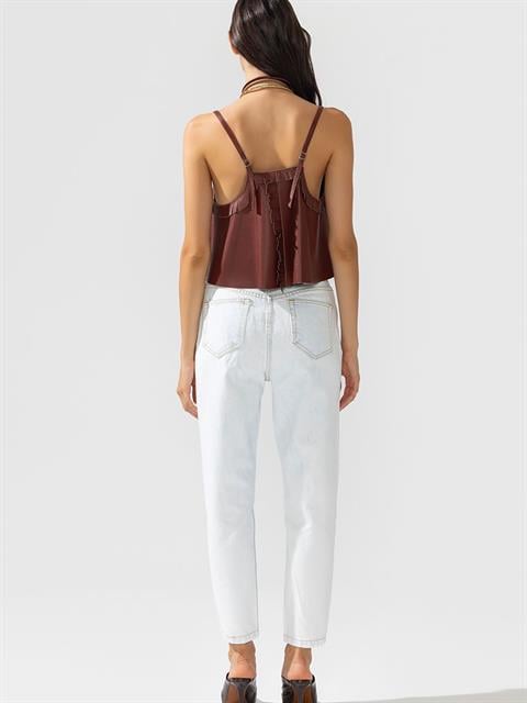 Mom Fit Jean Pantolon - Açık Mavi