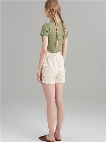 Penye Basic T-Shirt - Yeşil