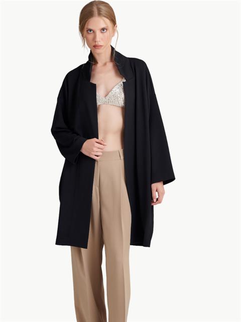 Skuba Hırka Ceket - Siyah