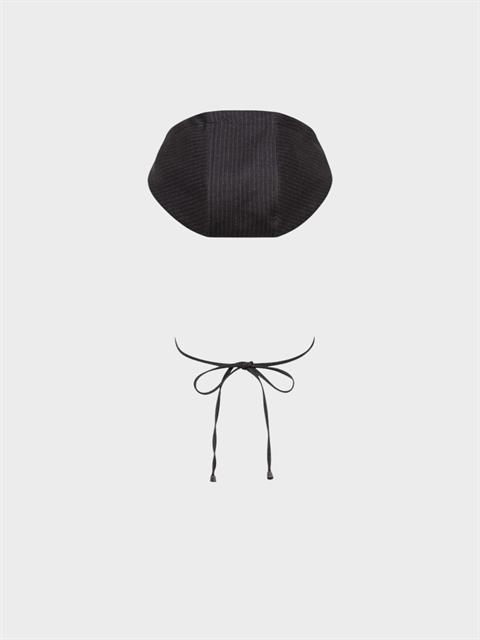 Trençkot Veya Ceket İçi Kapüşonlu Sweatshirt Görünümlü İç Parça - Çizgili