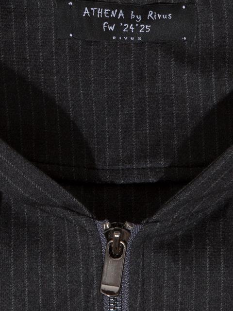 Trençkot Veya Ceket İçi Kapüşonlu Sweatshirt Görünümlü İç Parça - Çizgili