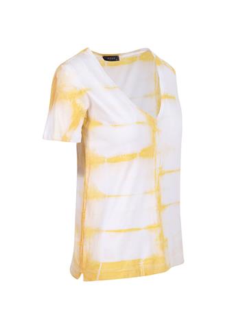 V Yaka Basic T-shırt -Batik