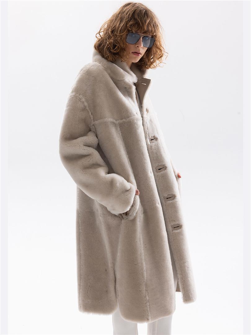 Faux shearling coat & other stories new arrivals