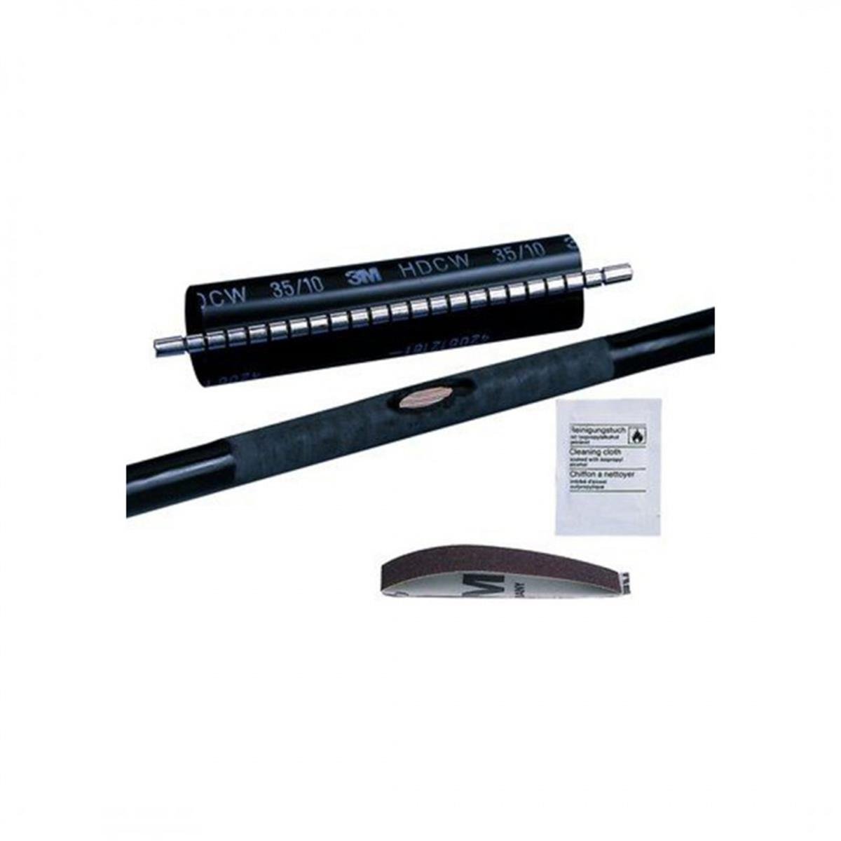 3M 7000061431 Isı Büzüşmeli Kablo Onarım Manşeti HDCW 55mm/15mm - 250mm