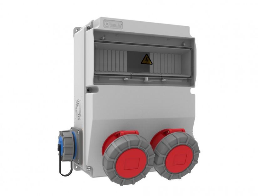 BEM BD6M62302020 - KOMBİNASYON 5X32A 2ÖN/1X16A MP 2YAN (ABS)