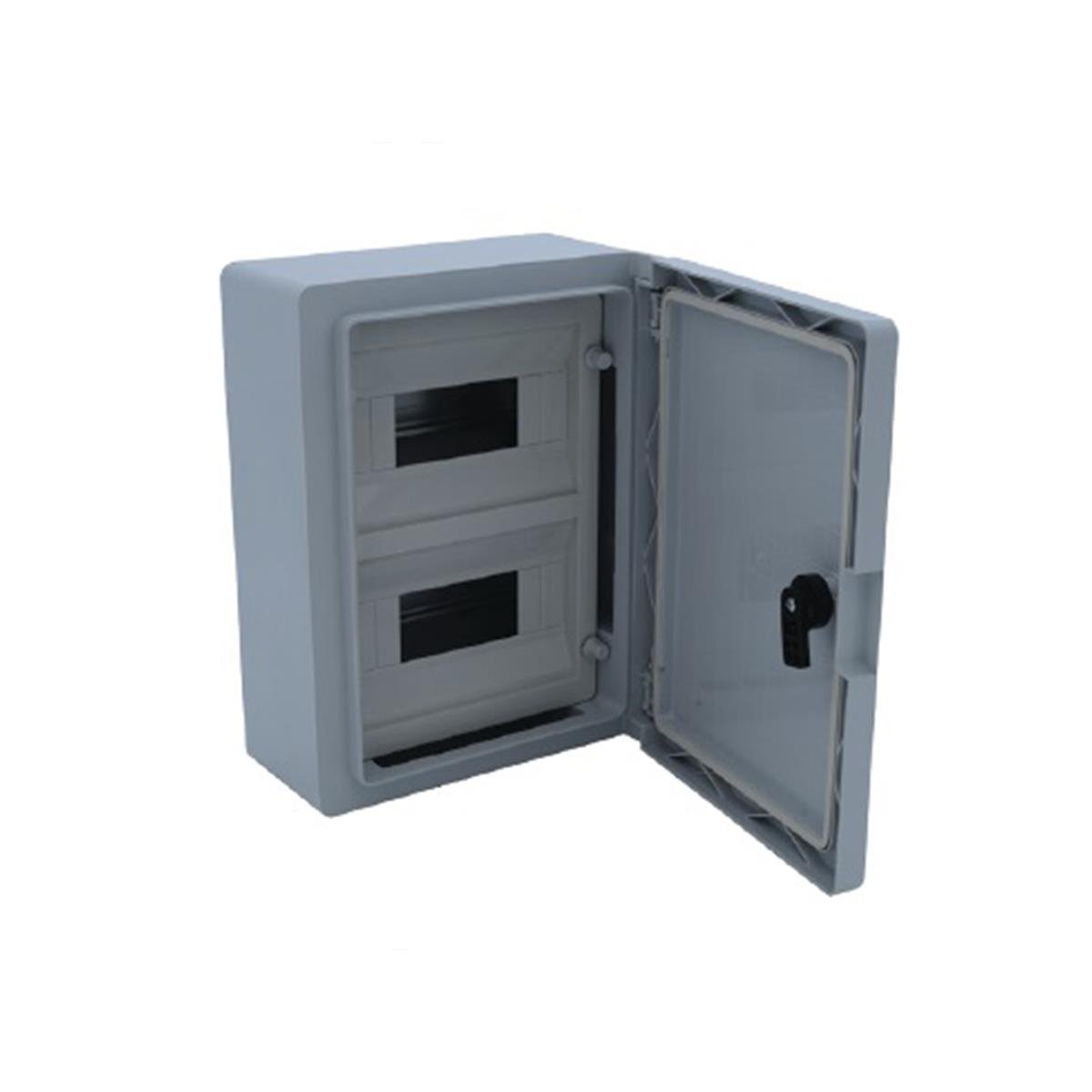 ÇP ÇP 5101 - PLASTİK PANO 1X8MOD. 210X280X130mm OPAK KAP.