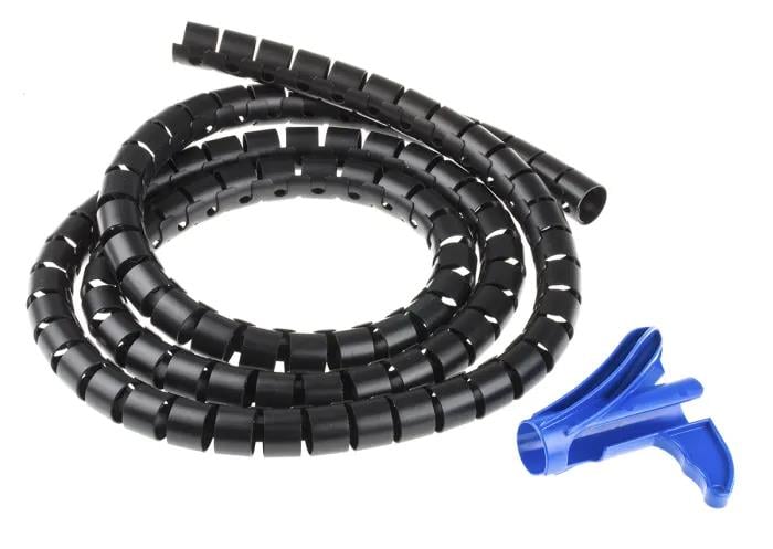 HellermannTyton HWPP25L2 Kablo Toplama Spiral Gri Çap: 27mm