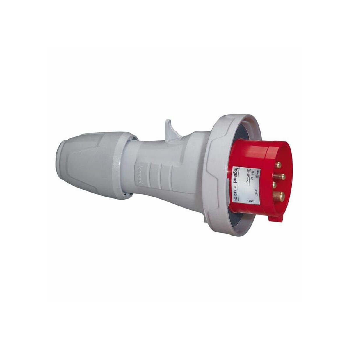 Legrand 555328 Düz Fiş 3P+T 16A 400V Endüstriyel Tip