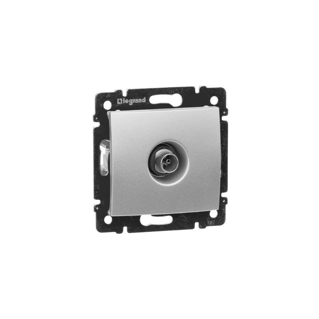 Legrand 770131 Tv Priz Geçişli Alüminyum 