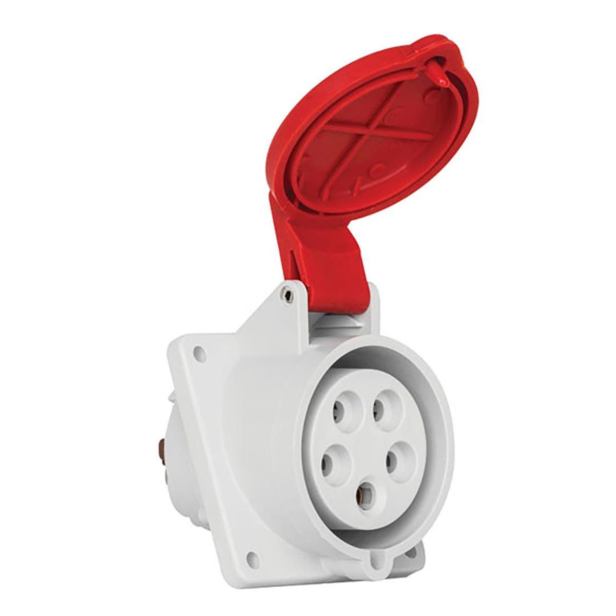 Mete Enerji T12768V 5x32A Makine Prizi Eğik IP44 Vidalı Bağlantı