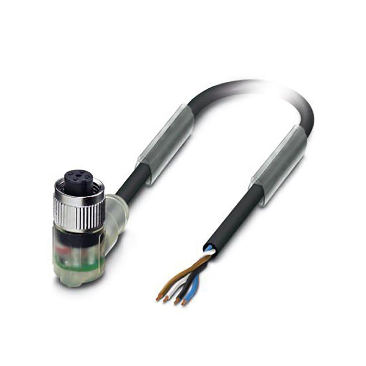 Phoenix Contact 1415610 Sensör Kablosu M12 4 Pin Dişi Düz 90° Pvc