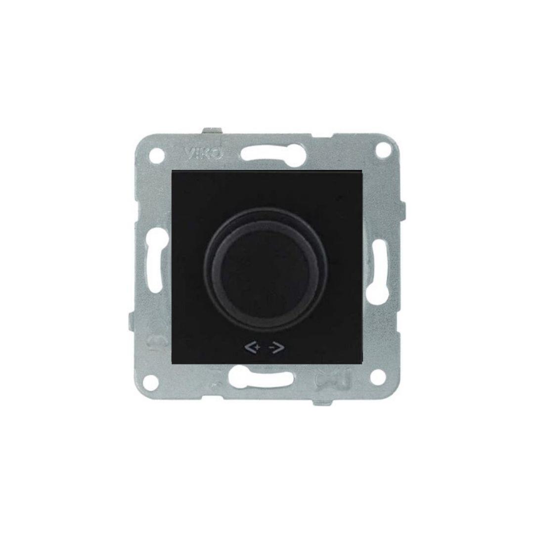 Viko 90444040 Pro Dimmer RL 20-500W Gece Siyahı
