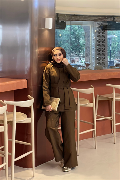 Premium Cupra İkili Takım Kahve