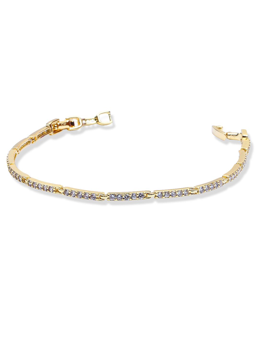 Straz Taş Dizi Zarif Çelik Bilezik