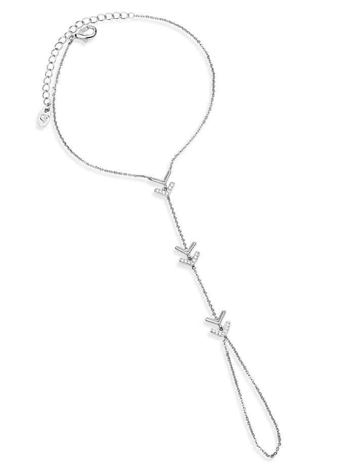 Akış Formlu Gümüş Renk Şahmeran