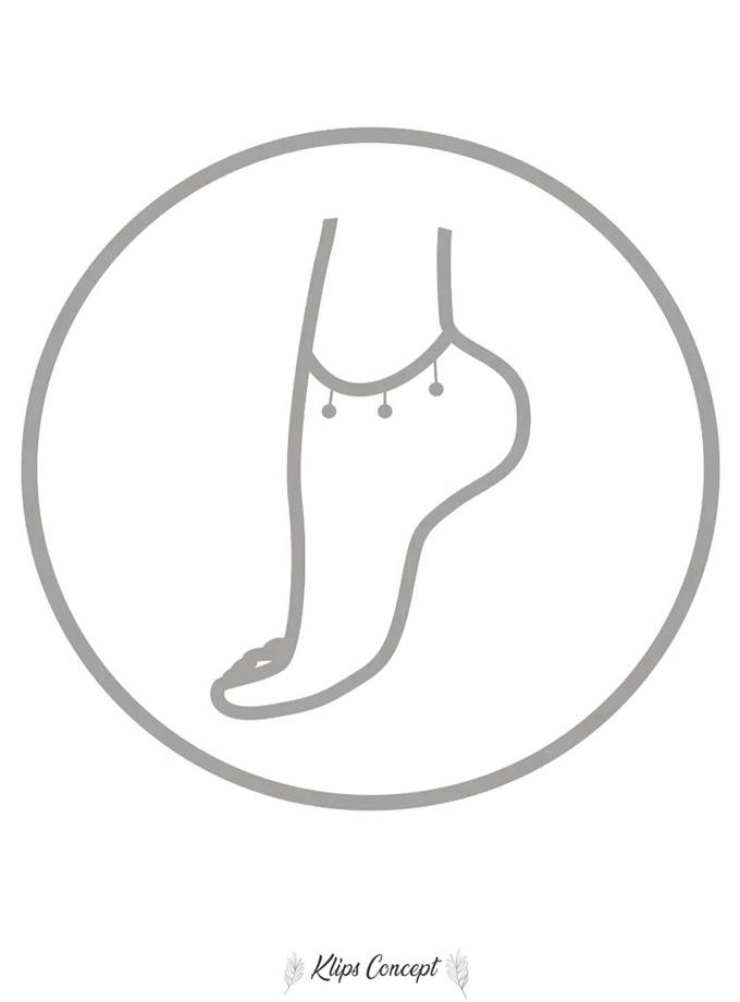 Balık Detay Üçlü Kombin Halhal