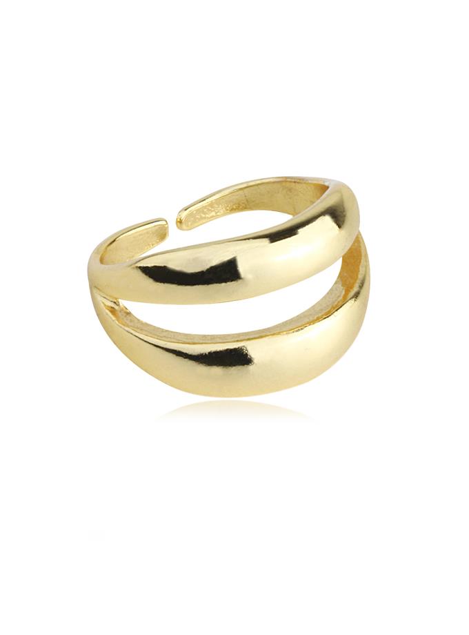 Dalga Kıvrımı Yüzük