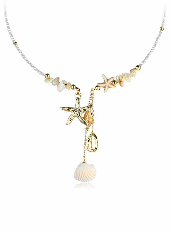 Deniz Objeleri Tasma Kolye