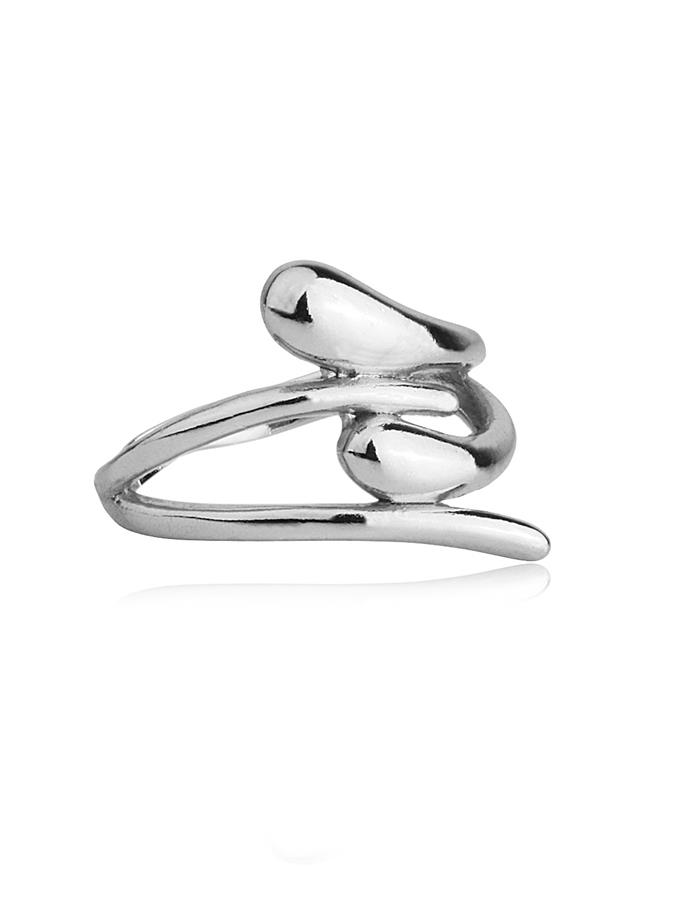 Sarmal Denge Gümüş Renk Yüzük